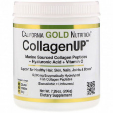 Коллаген UP без ароматизаторов California Gold Nutrition (CollagenUP Unflavored) 206 г