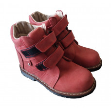 Детские ортопедические ботинки с супинатором FootCare FC-115 размер 35 красные