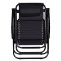 Шезлонг ZANO ZERO GRAVITY BLACK (до 120 кг.)