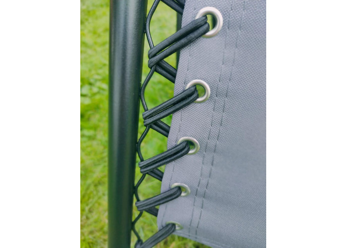 Набор 2 шт. шезлонги  ZANO ZERO GRAVITY GREY до 120 кг.!