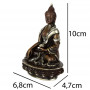 Статуя Будды Шакьямуни HandiCraft посеребрение 10 см (26339)