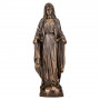Интерьерная статуэтка Дева Мария 23х6х8 см Veronese Коричневый AL229448
