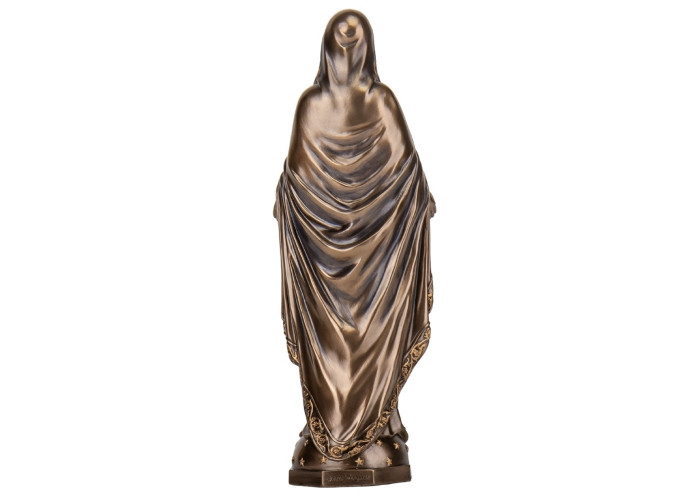 Интерьерная статуэтка Дева Мария 23х6х8 см Veronese Коричневый AL229448