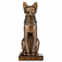 Интерьерная статуэтка Egyptian cat 30х16х13 см Veronese Разноцветный AL229450