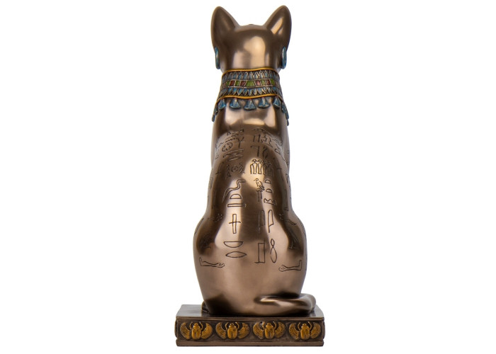 Интерьерная статуэтка Egyptian cat 30х16х13 см Veronese Разноцветный AL229450