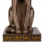 Интерьерная статуэтка Egyptian cat 30х16х13 см Veronese Разноцветный AL229450