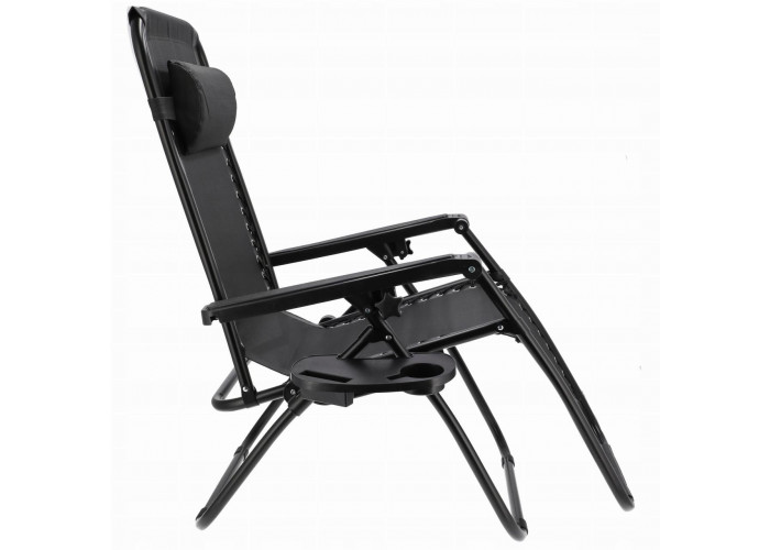 Комплект шезлонгов Jumi Relax Black 2 шт