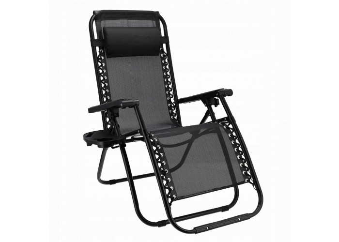 Комплект шезлонгов Jumi Relax Black 2 шт
