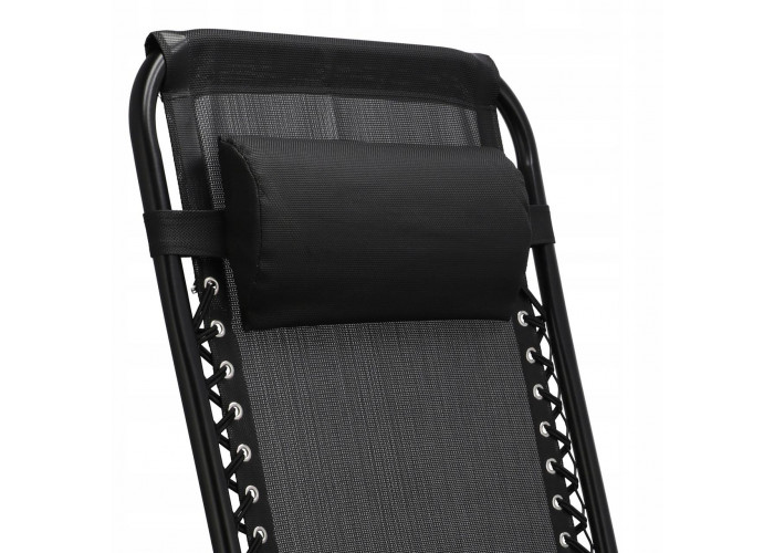 Комплект шезлонгов Jumi Relax Black 2 шт