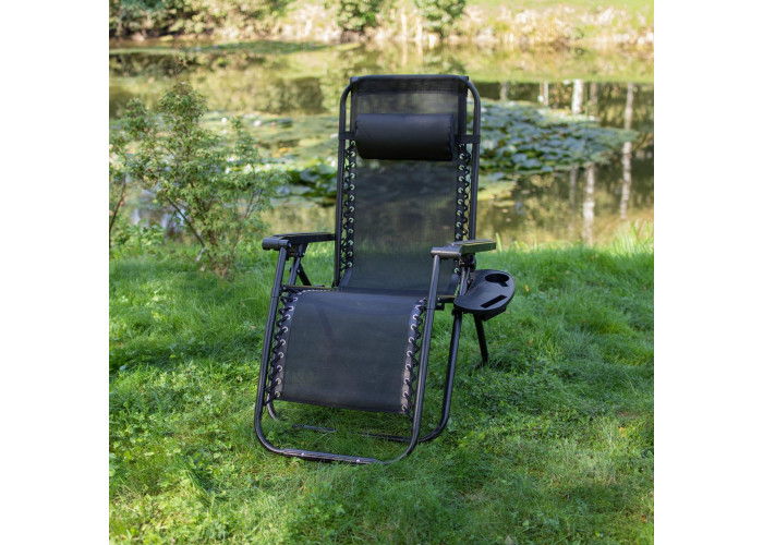 Комплект шезлонгов Jumi Relax Black 2 шт