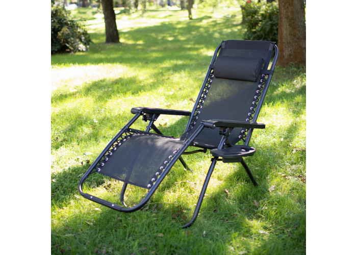 Комплект шезлонгов Jumi Relax Black 2 шт