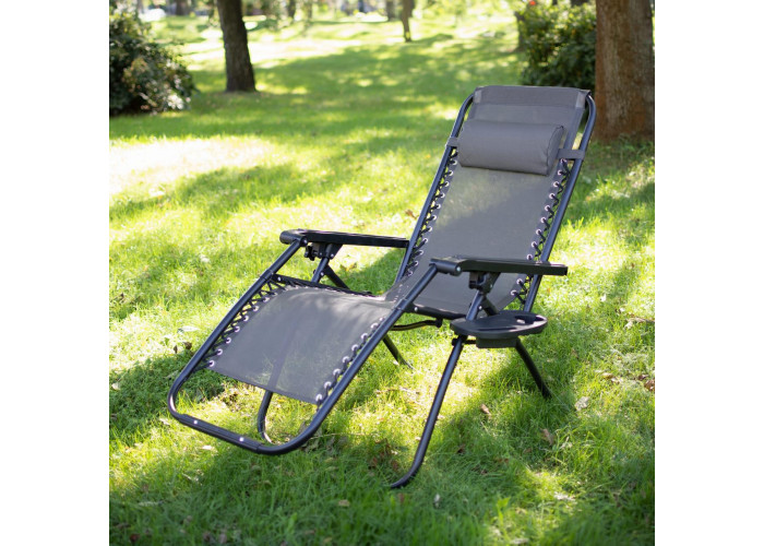 Комплект шезлонгов Jumi Relax Black 2 шт