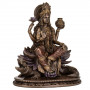 Фигура интерьерная Goddess Ganga 20 см Veronese Коричневый AL229944