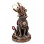 Декоративная статуэтка Mr. Cat 17 см Veronese Коричневый AL230064