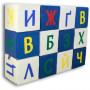 Игровой набор кубиков из мягких модулей Тиа-Спорт Азбука 24 элемента Разноцветный