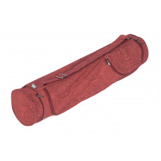 Сумка-чехол для йоги Bodhi Asana Bag Cotton Maharaja Collection 70 см Темно-красный