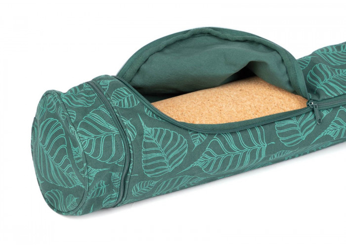 Сумка-чехол для йоги Bodhi Asana Bag Cotton Maharaja Collection 70 см Темно-зеленый