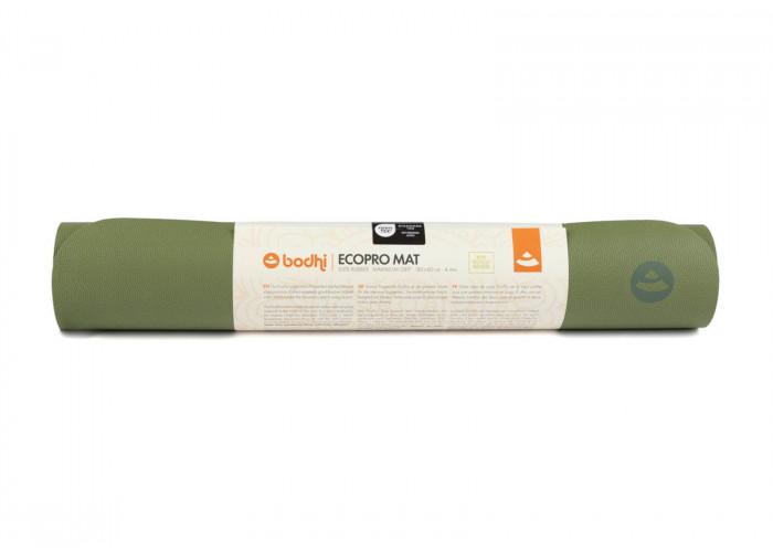 Коврик для йоги Bodhi EcoPro Fern 185x60x0.4 см Green