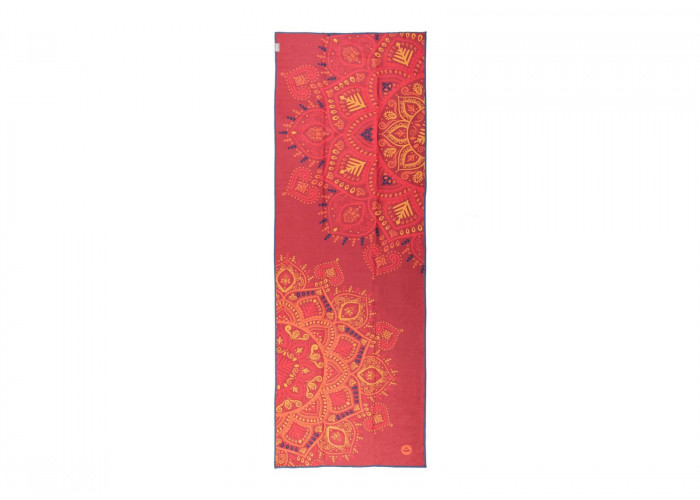 Полотенце для йоги Bodhi Mandalas 183x61 см Red