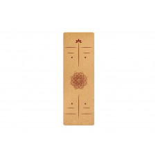 Коврик для йоги Rao Guru Mandala OM 183x66x0.5 см Бежевый 21061