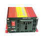 Преобразователь напряжения инвертор Eryuan 1500W DC/AC 12V-220V Red (3_02578)