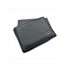 Чоловічий шкіряний гаманець-зажим Weatro 11 х 8 х 2,5 см Чорний wtro-168-24A